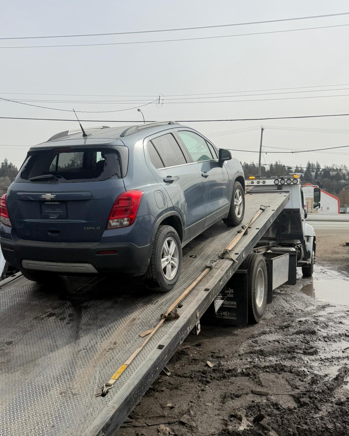 Tow away scrap car in Mission BC